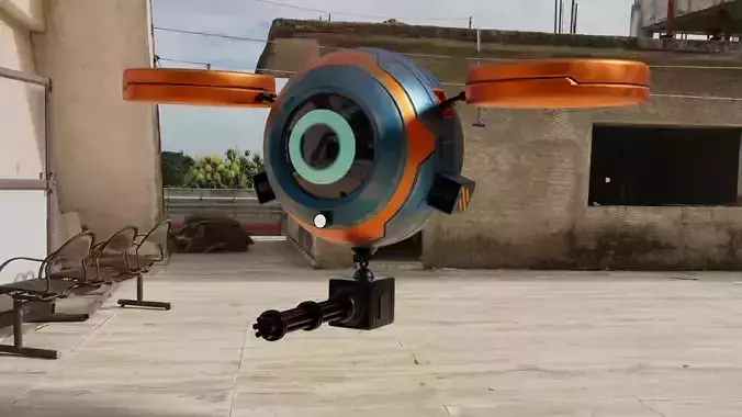 Sci fi  drone 
