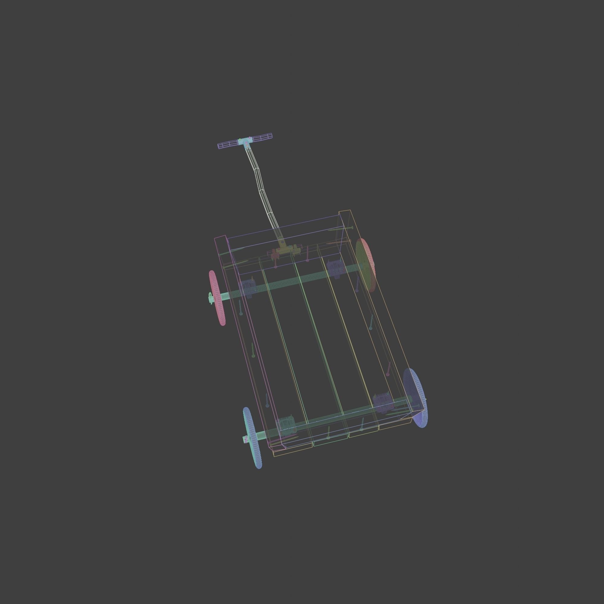 Little Wooden Wagon with Pins and Screws 3D model_13