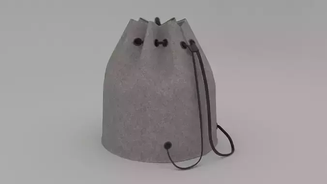 BackPack Tilda Low-poly 3D model