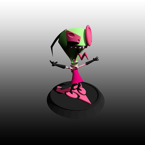 Invader Zim - Zim Figurine 3D print model