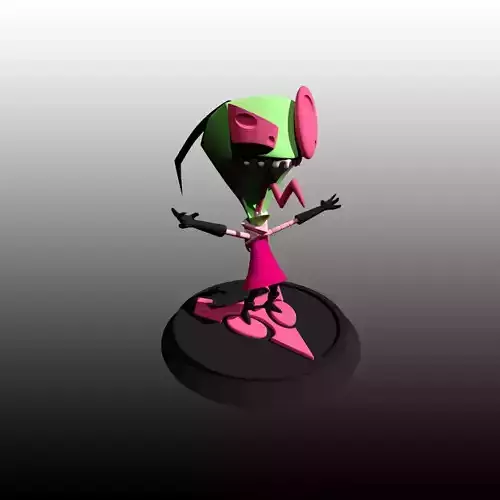 Invader Zim - Zim Figurine 3D print model