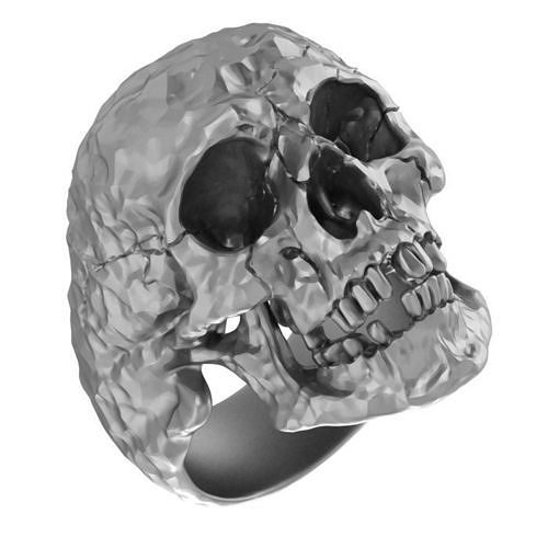 Skull ring 108  3D print model
