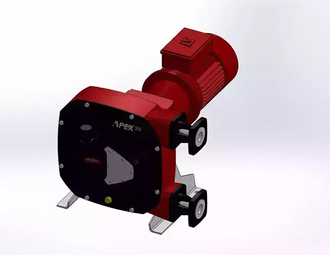 Bredel - APEX 28 - Watson Marlow Peristaltic Pump 3D model