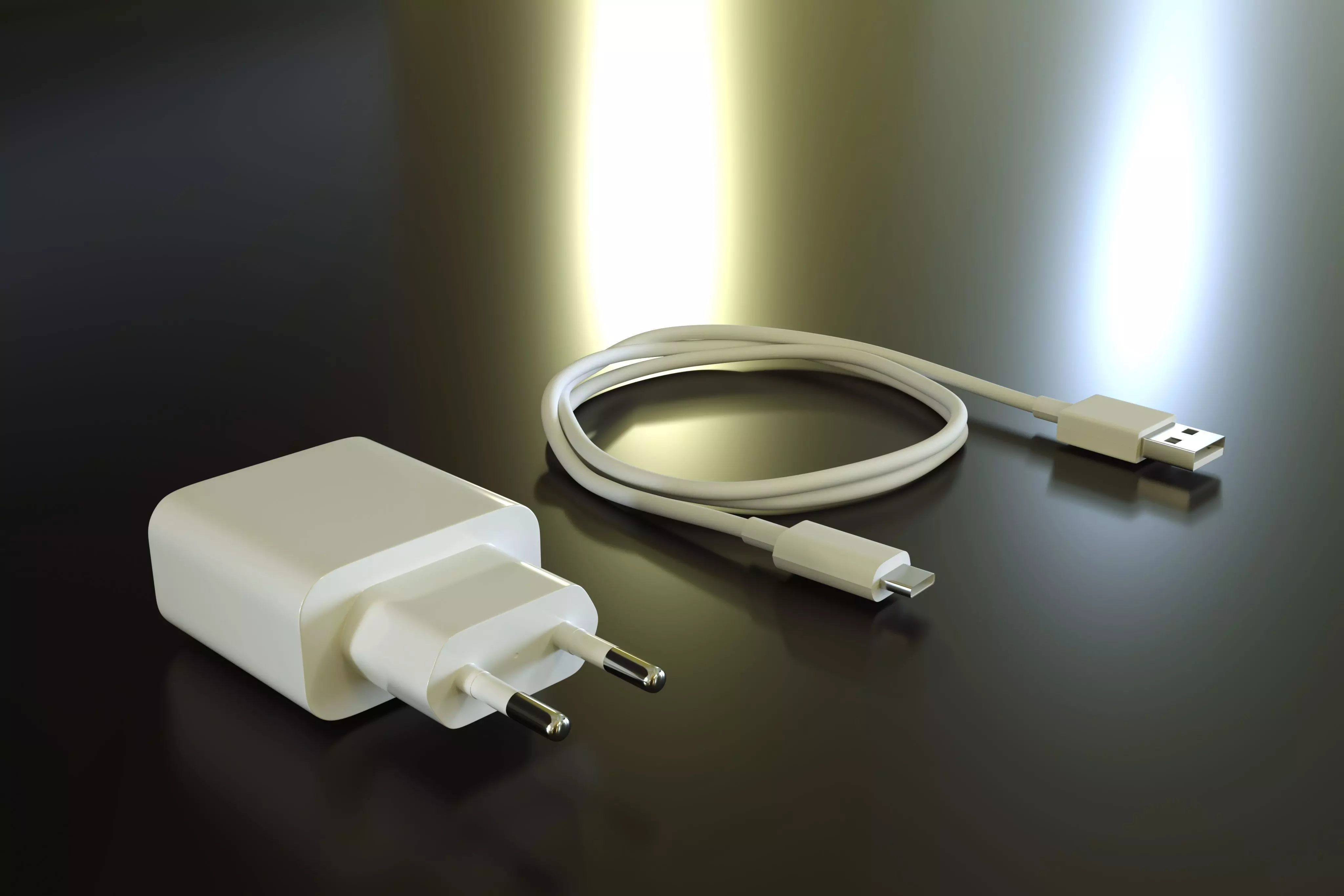 Phone charger 3D model