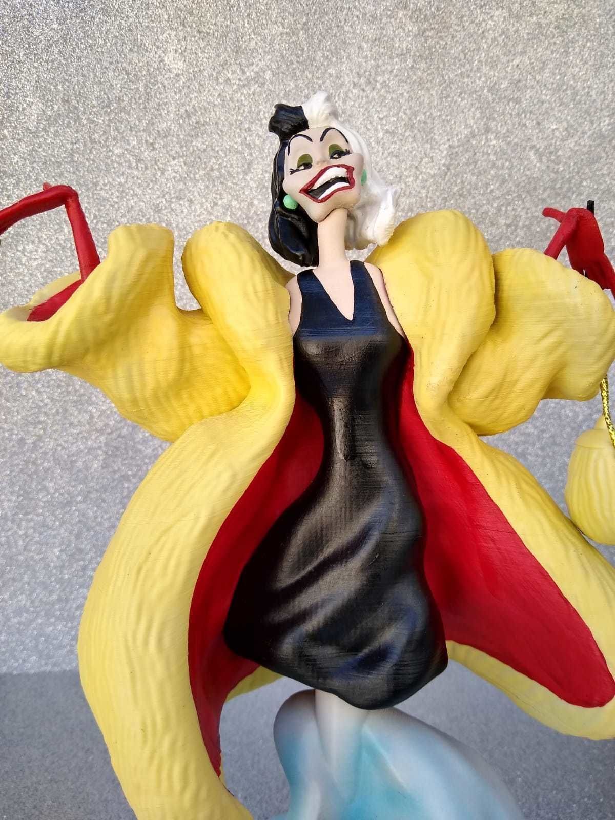 Cruella De Vil 101 Dalmatians 3D print model_5