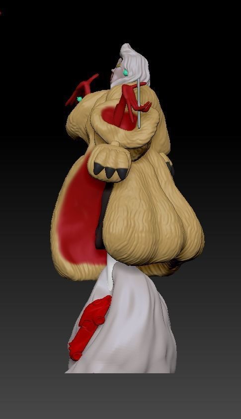 Cruella De Vil 101 Dalmatians 3D print model_2
