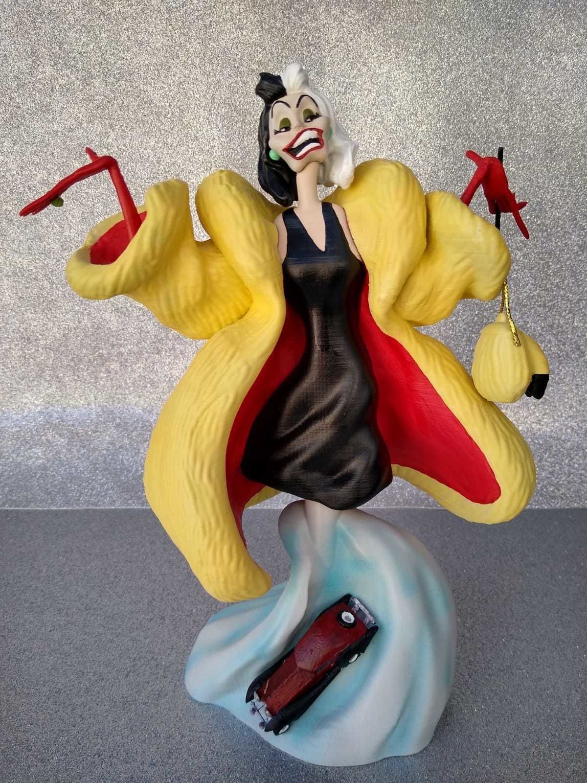 Cruella De Vil 101 Dalmatians 3D print model_11