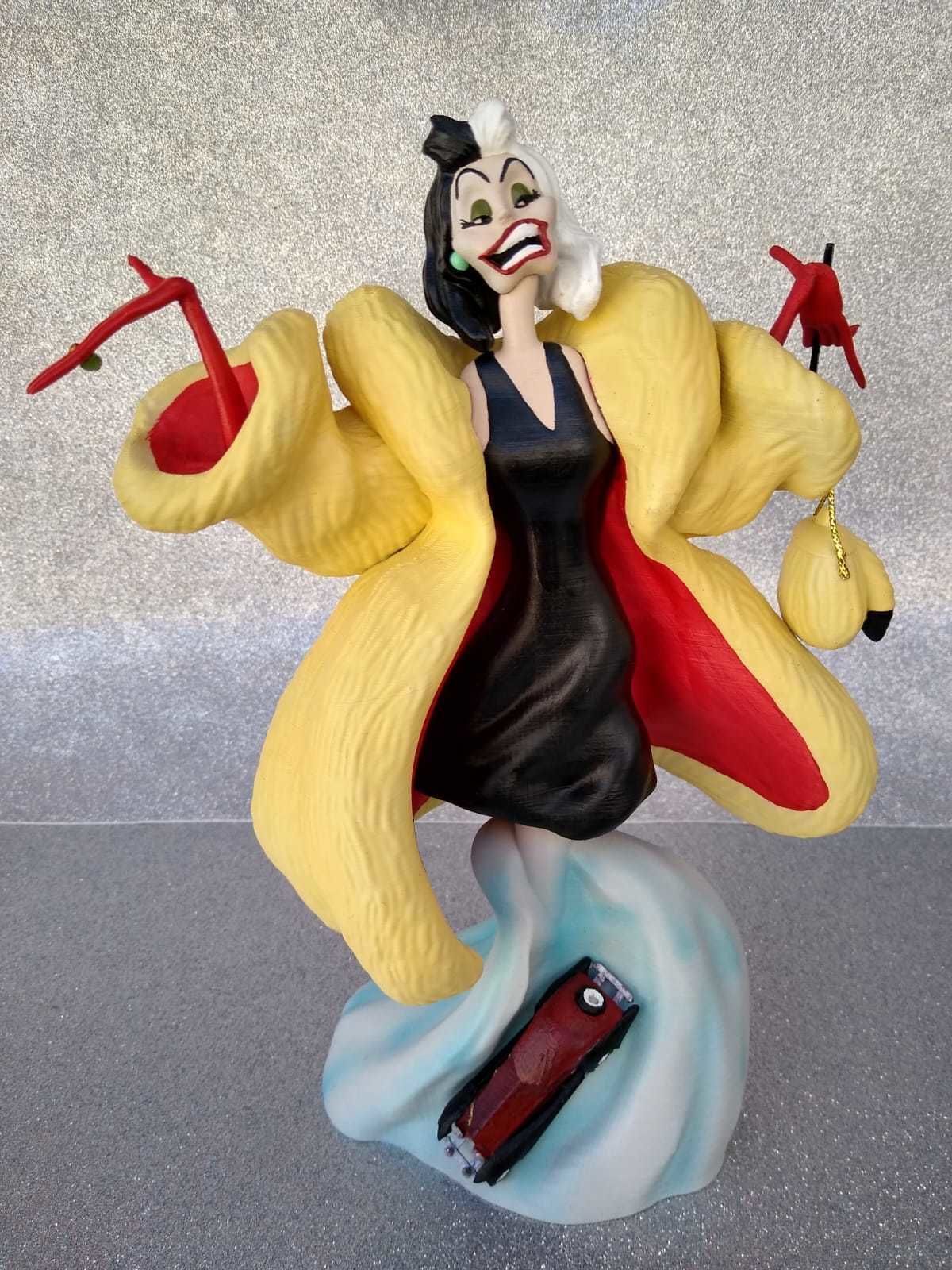 Cruella De Vil 101 Dalmatians 3D print model_8