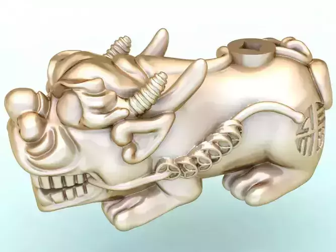 Pixiu money coin Bracelet - Unicorn  bracelet - N927