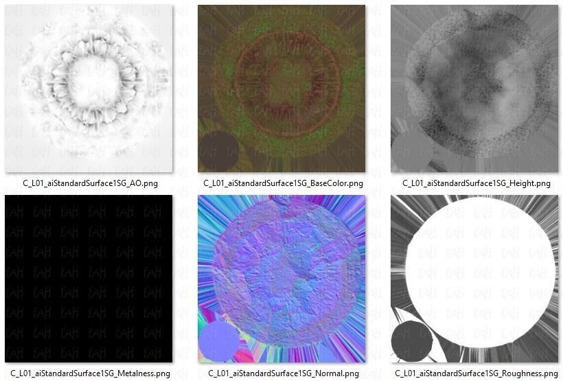 Cliff lowpoly V04 Low-poly 3D model_44