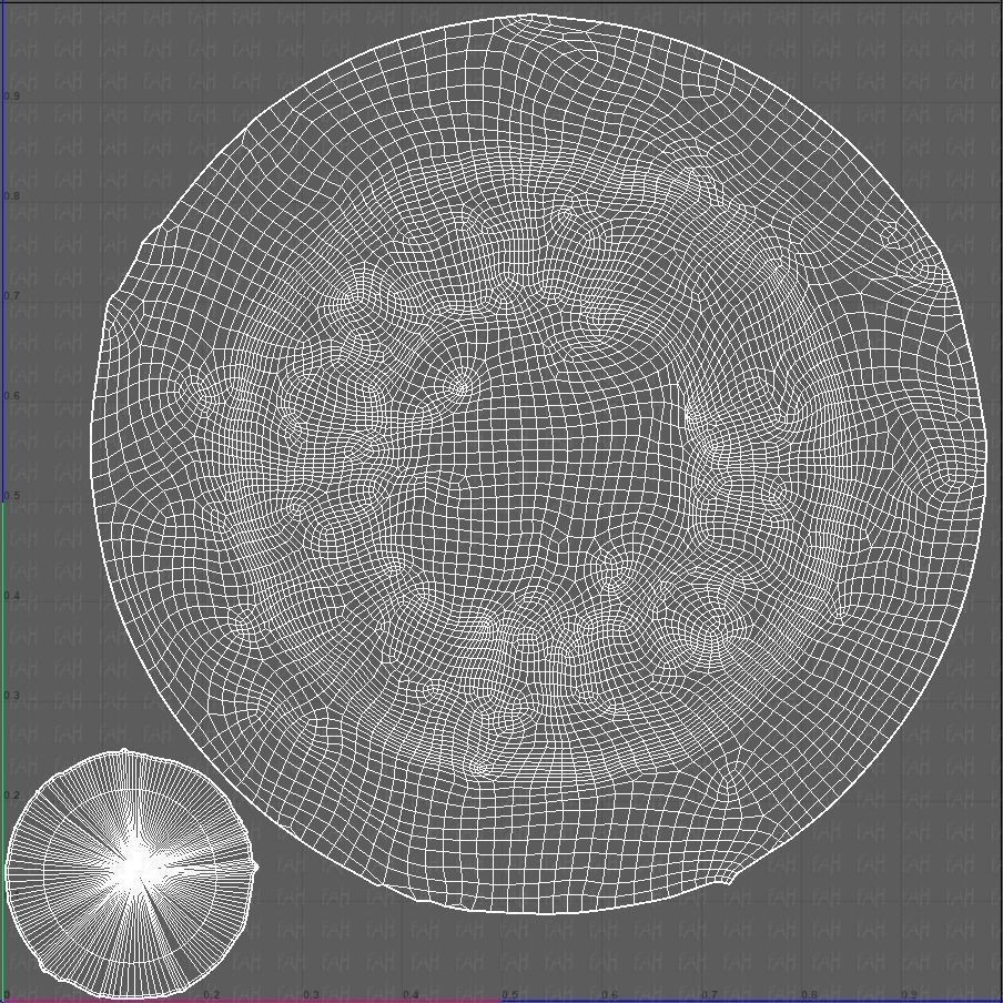 Cliff lowpoly V04 Low-poly 3D model_43