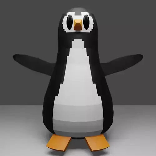 Penguin pixel