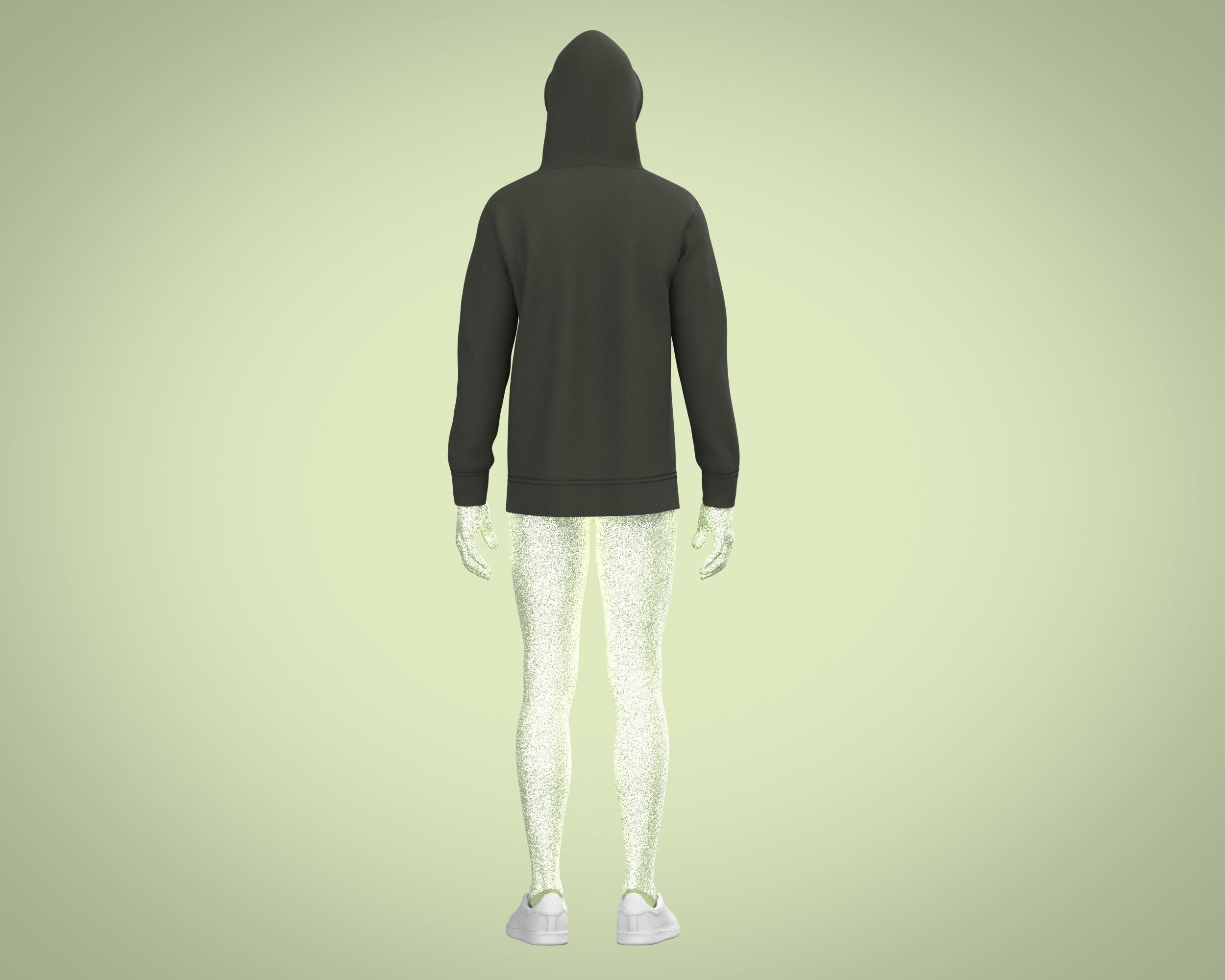 Nike Mens Pullover Fleece Soccer Hoodie 3D model_4