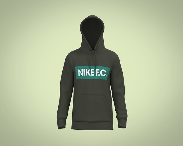 Nike Mens Pullover Fleece Soccer Hoodie 3D model