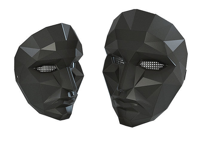 Squid Game - The Front Man Mask 3D print model