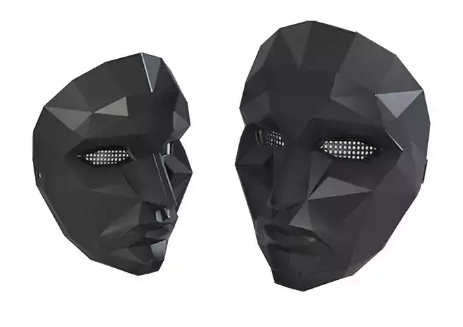 Squid Game - The Front Man Mask 3D print model