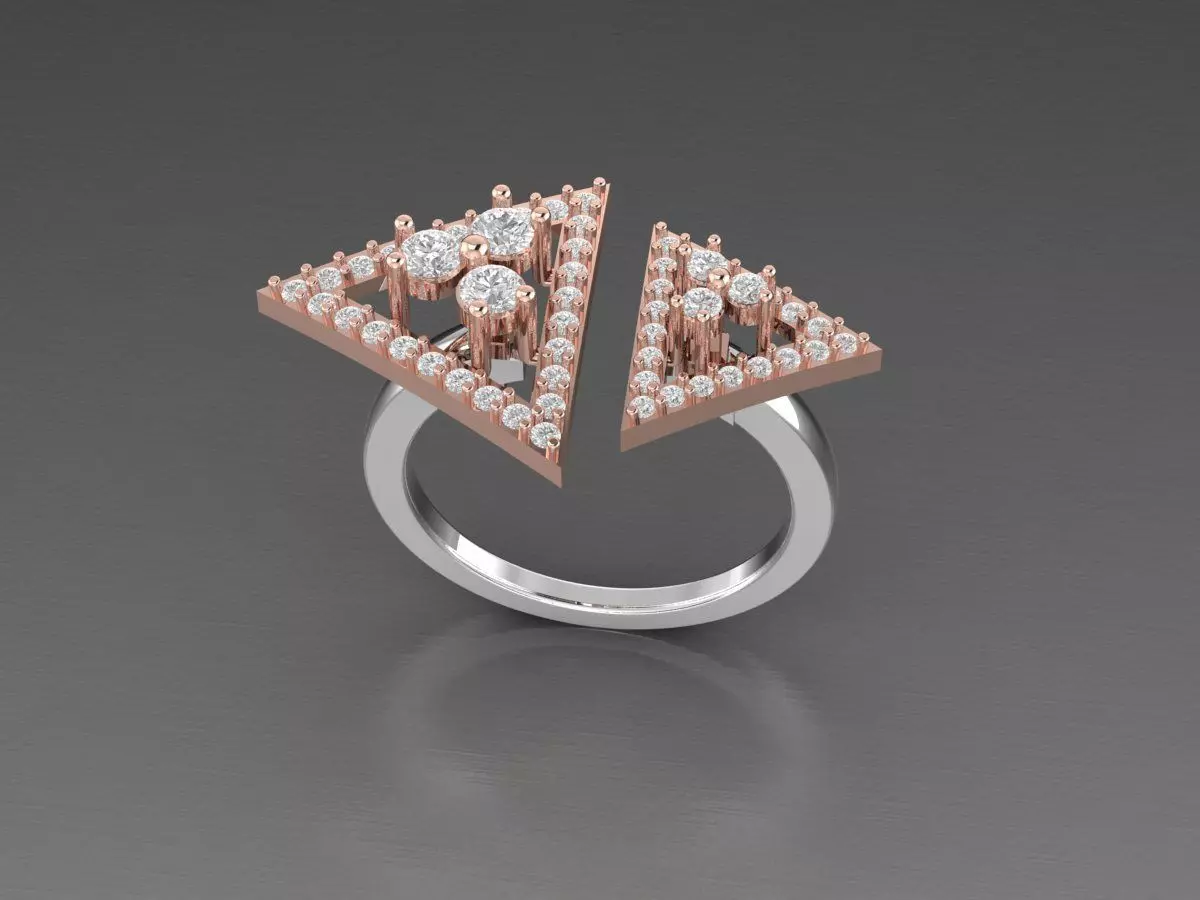 DIAMOND RING Free 3D print model