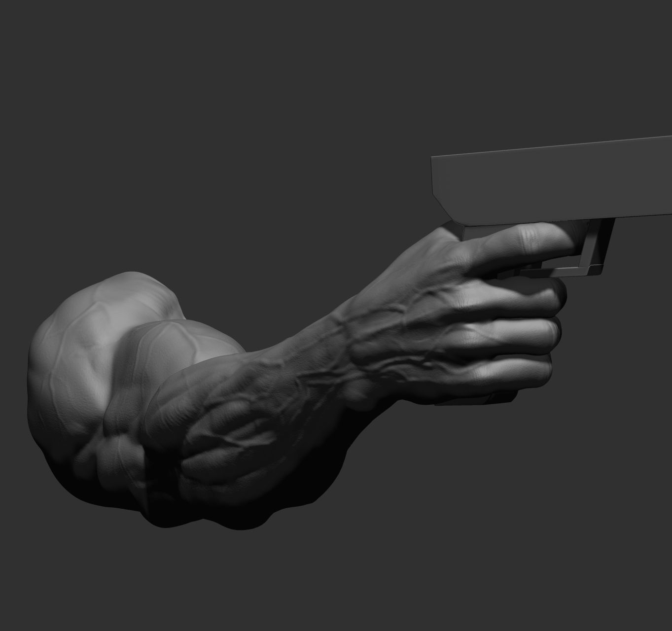 12 male arms 3D model_25