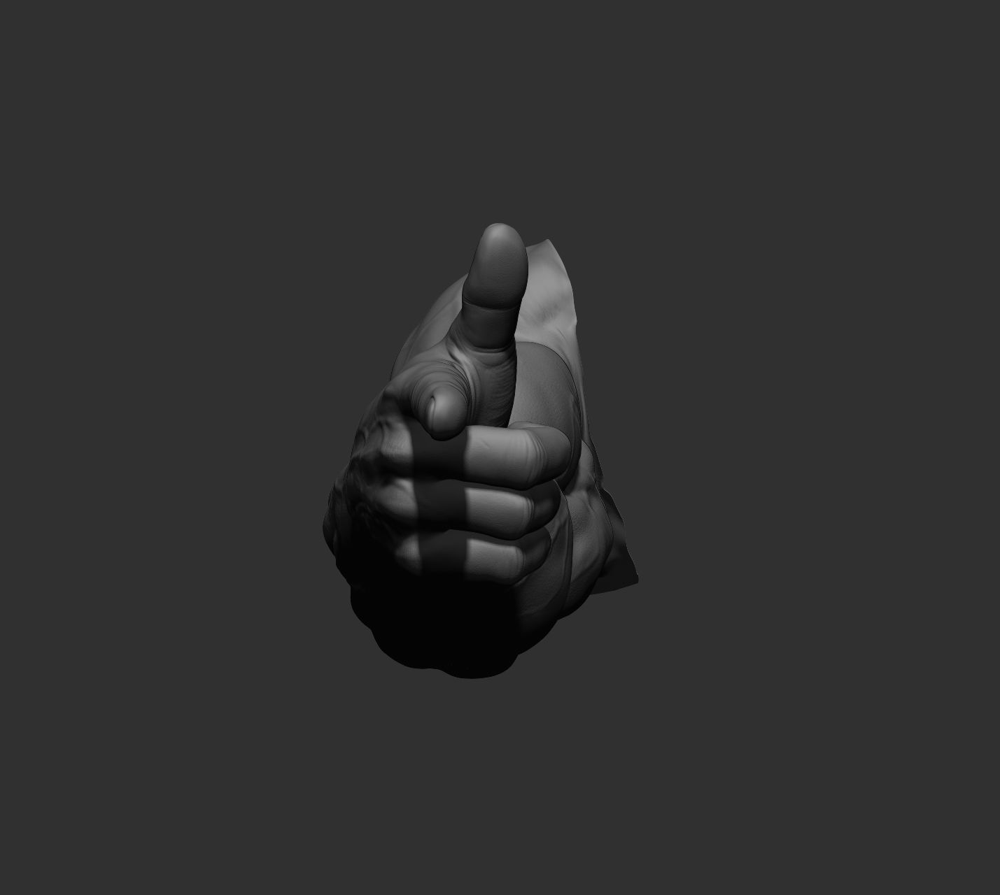 12 male arms 3D model_70