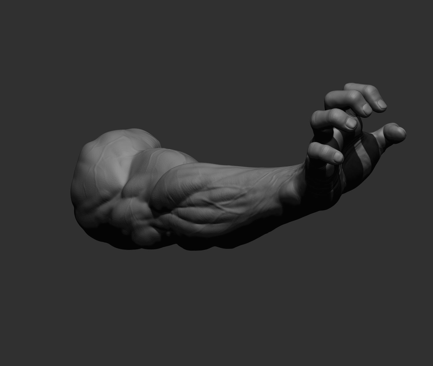 12 male arms 3D model_74