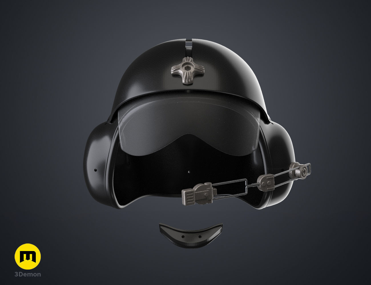 Military helmet AM-95 and SPH-4 3D print model_14