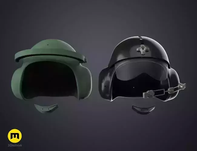 Military helmet AM-95 and SPH-4 3D print model