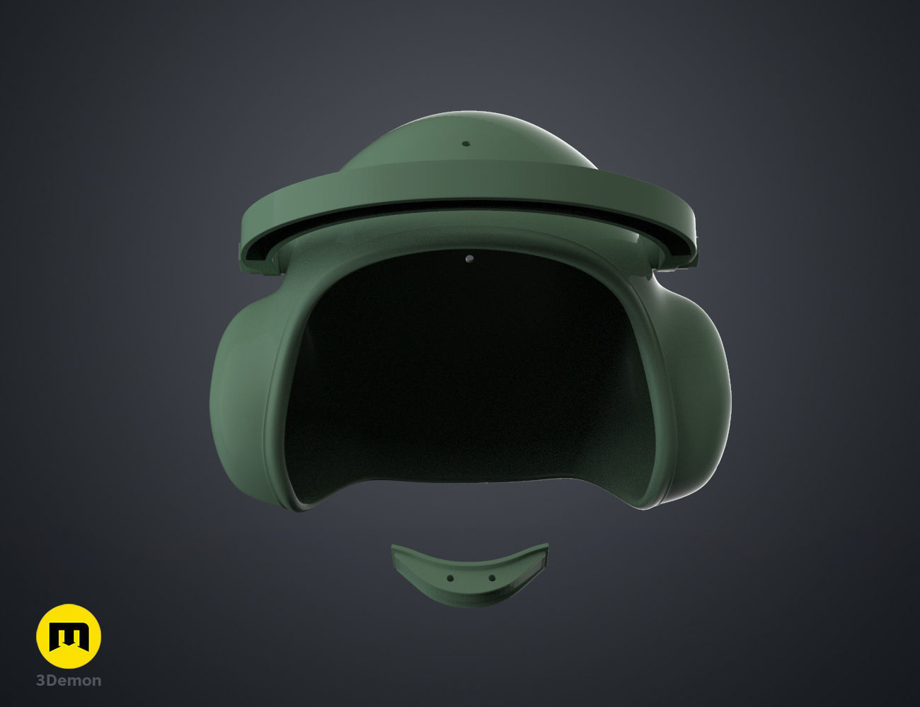 Military helmet AM-95 and SPH-4 3D print model_15