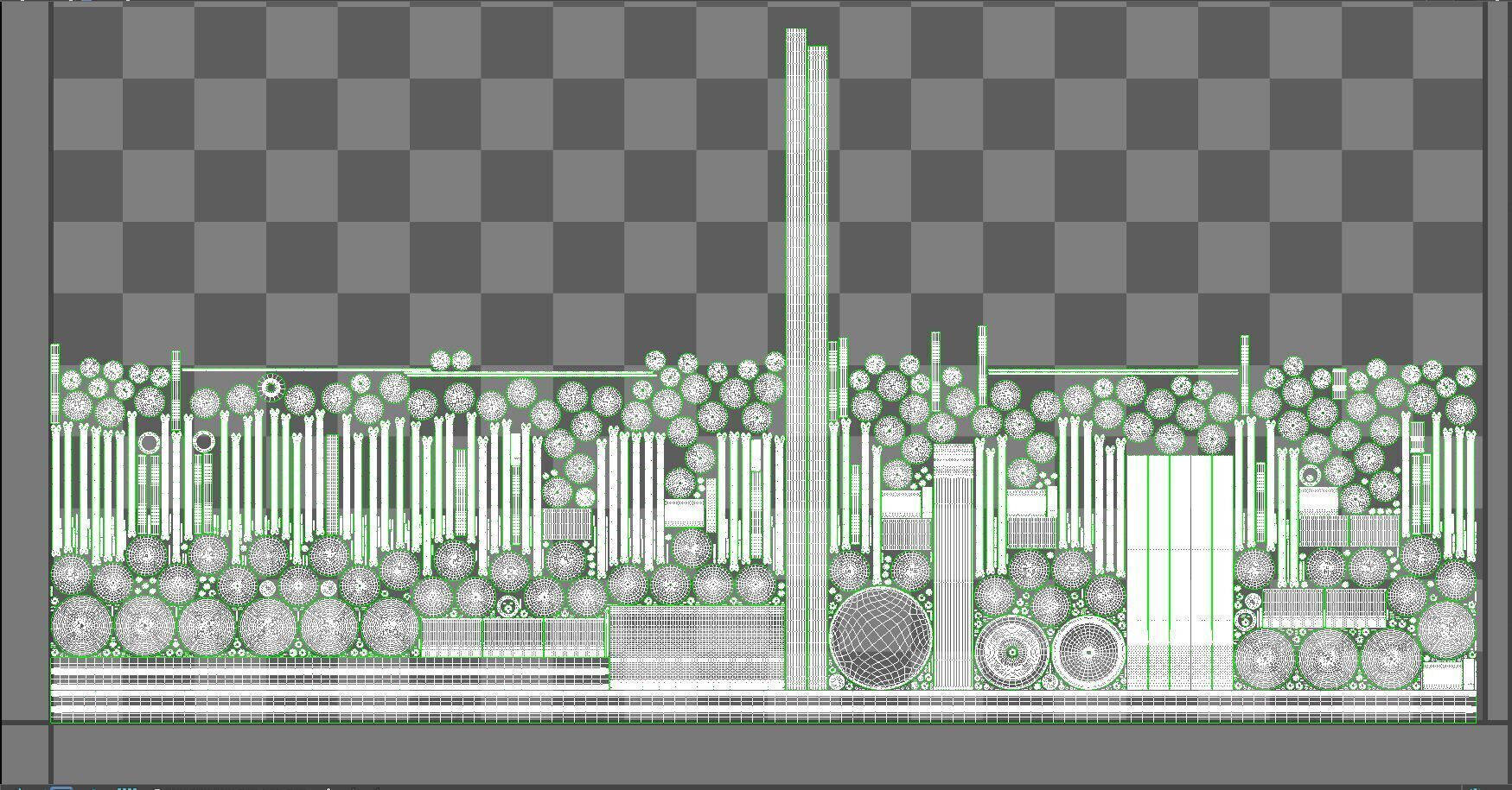 Aubrey Round Chandelier 2 tier 3D model_12
