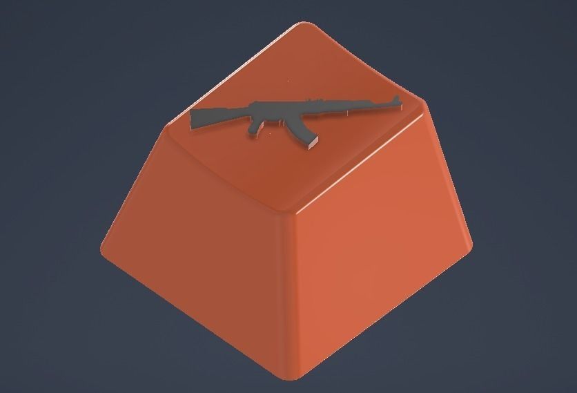 Keycaps from CSGO Counter Strike Global Offensive 3D print model_8