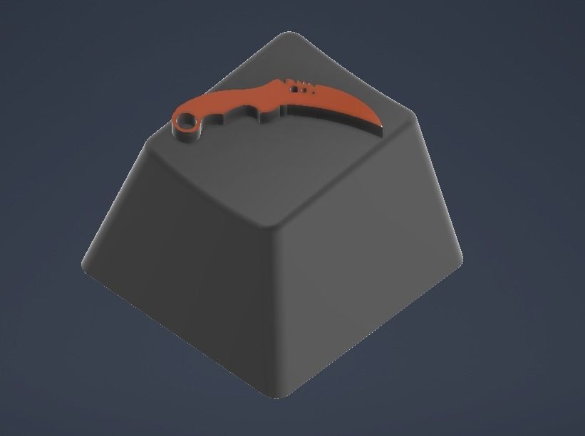 Keycaps from CSGO Counter Strike Global Offensive 3D print model_7