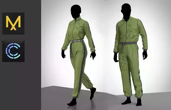 Toxic jumpsuit cloth 