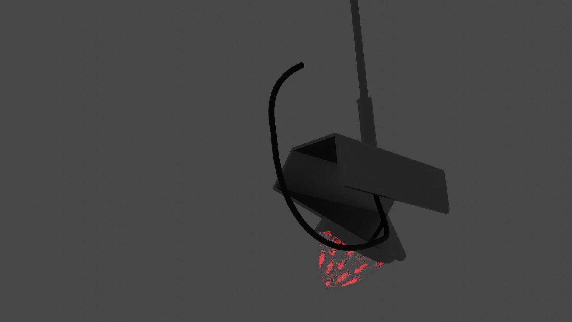 Antenna Bracket with Light 3D model_5