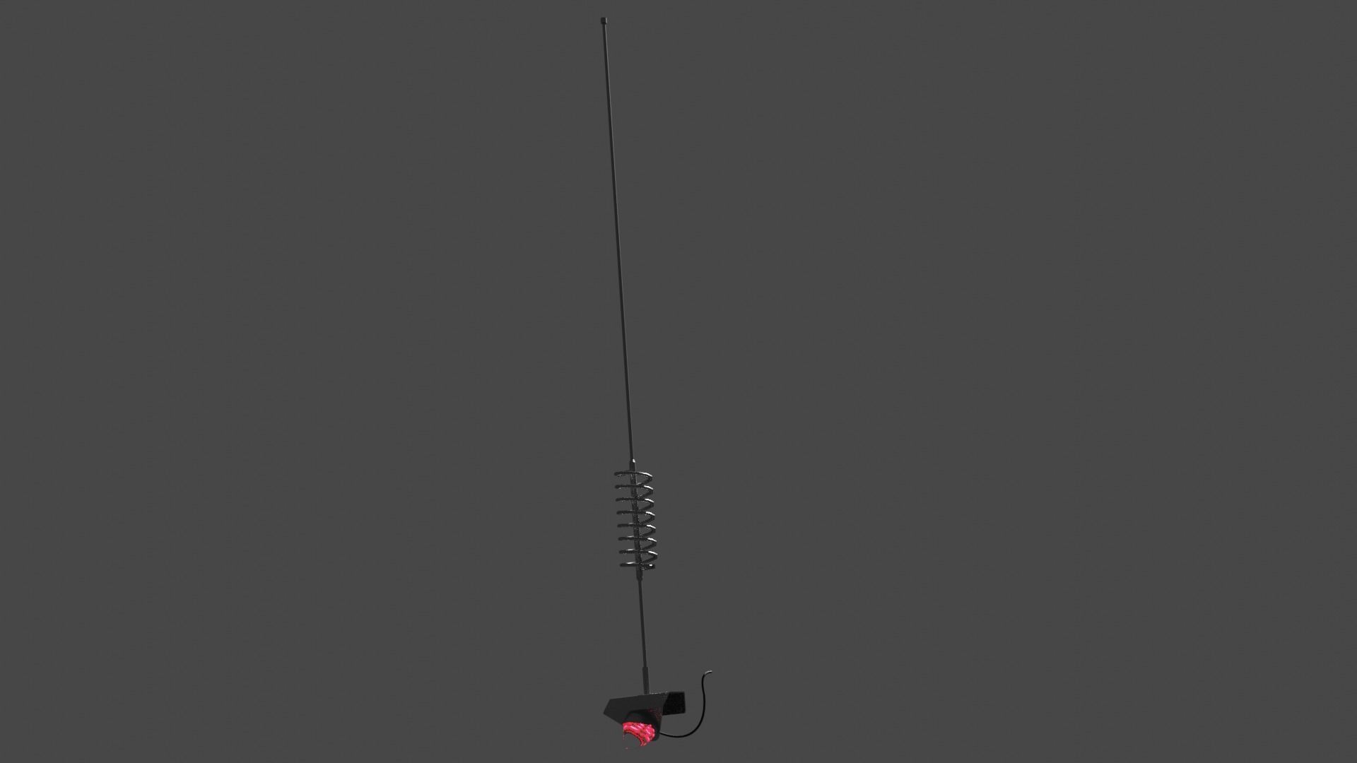 Antenna Bracket with Light 3D model_6