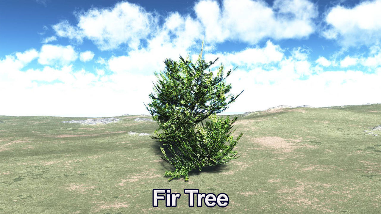Five High Poly Trees Stellar Trees 2 3D model_2