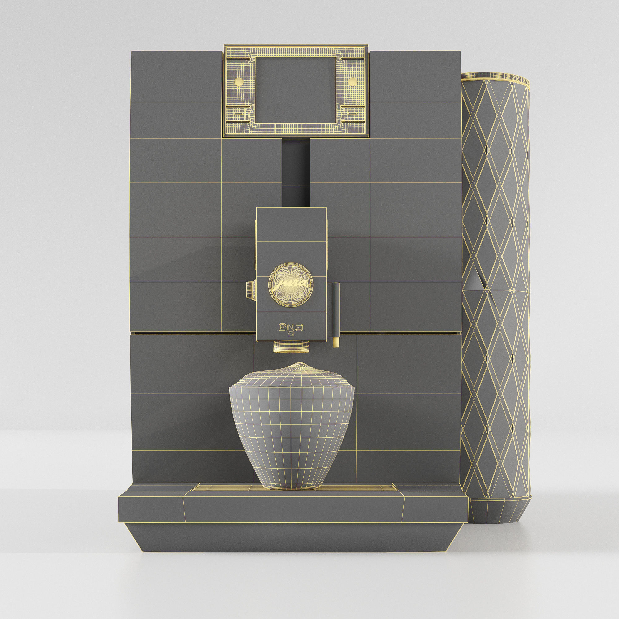 Jura ena 8  Coffee Machine 3D model_5