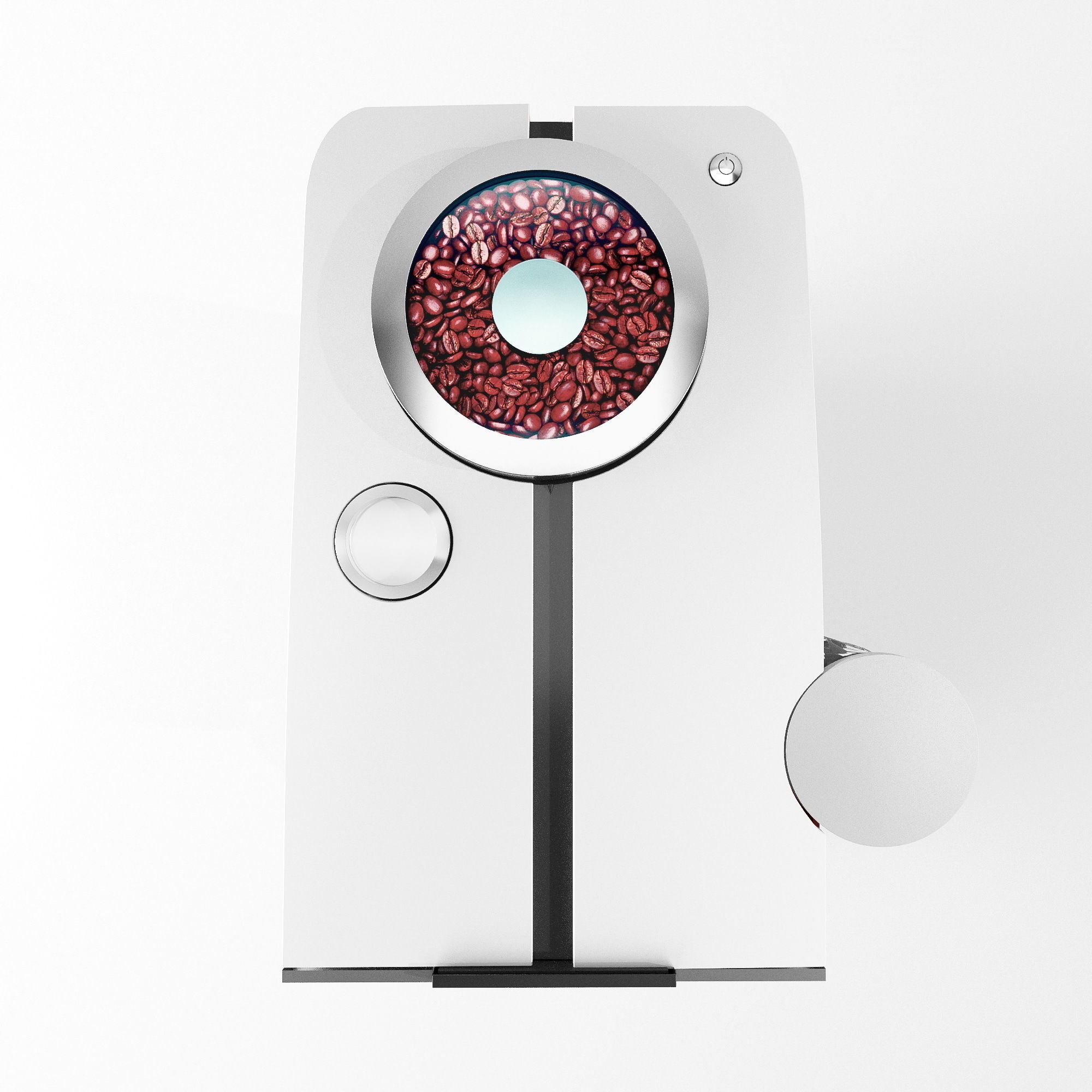 Jura ena 8  Coffee Machine 3D model_4