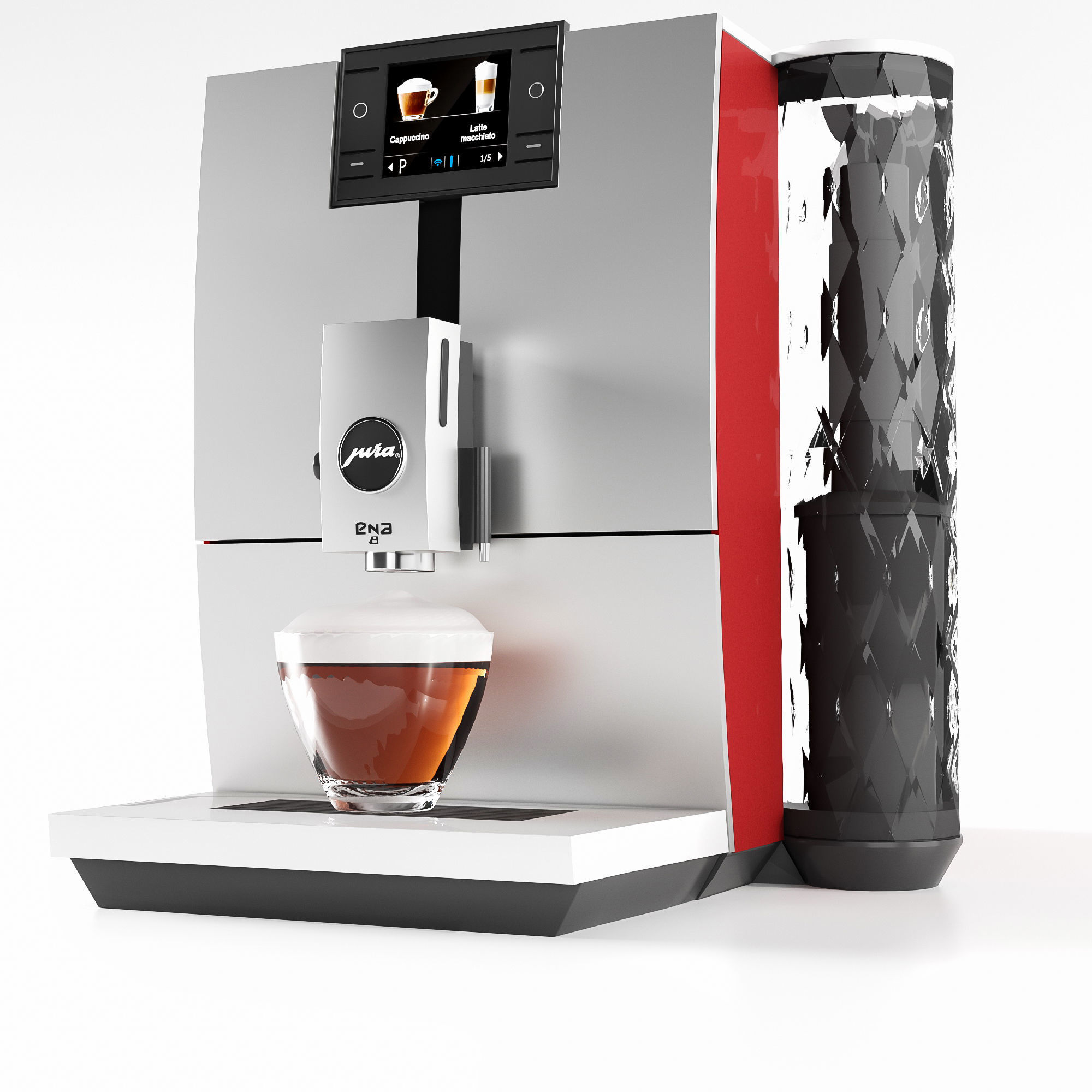 Jura ena 8  Coffee Machine 3D model_3