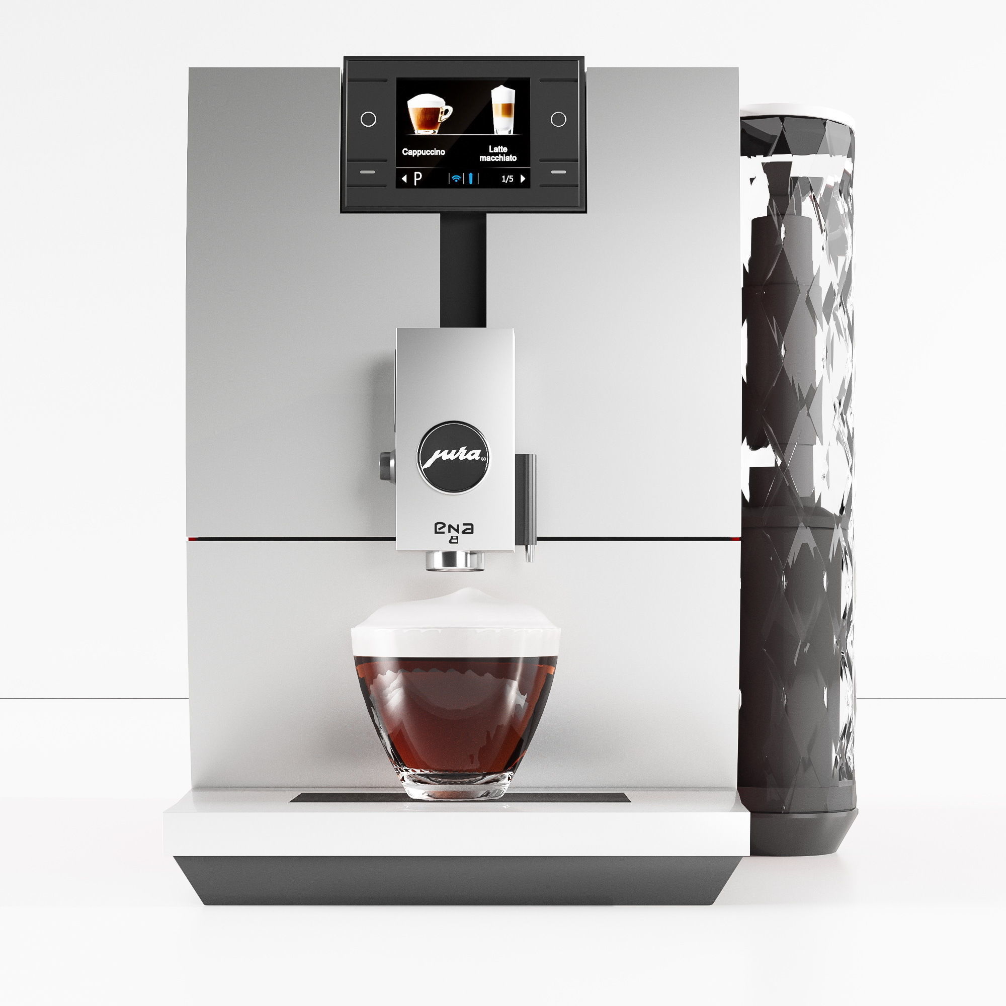 Jura ena 8  Coffee Machine 3D model_1