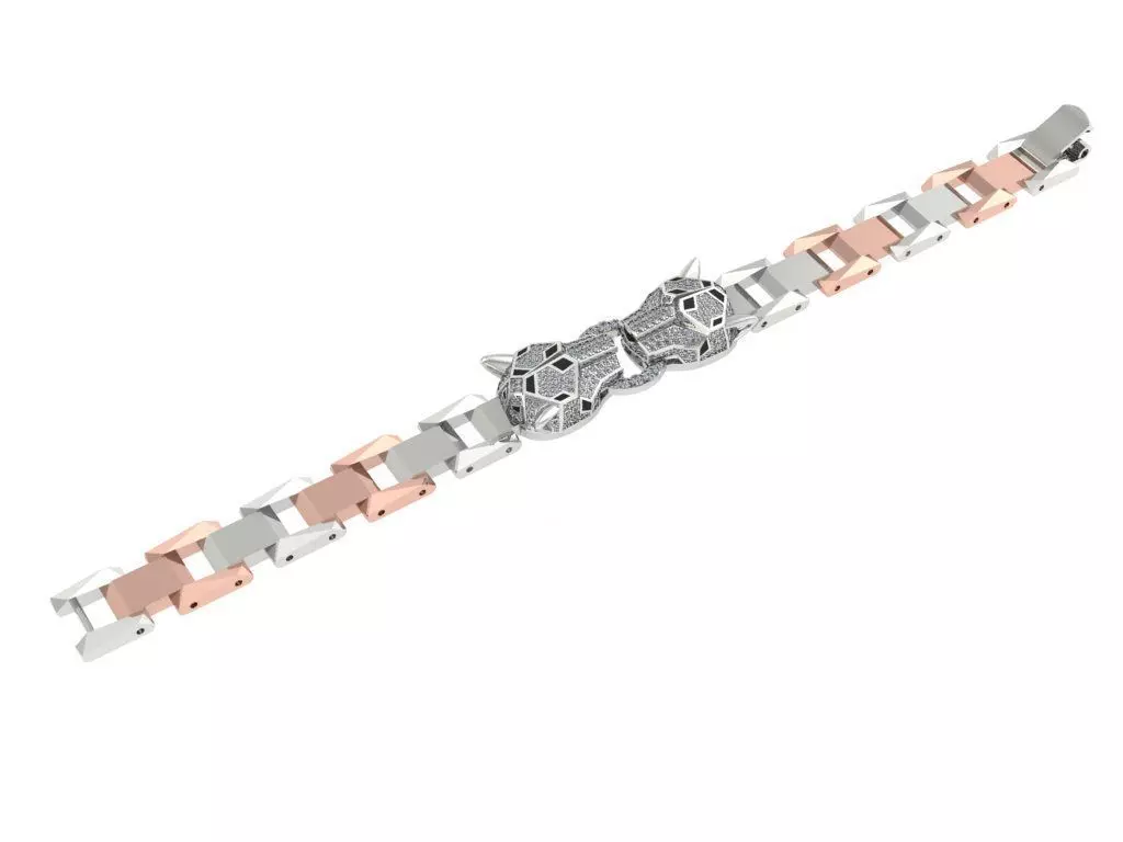 The PanTher Bracelet 3D print model_0