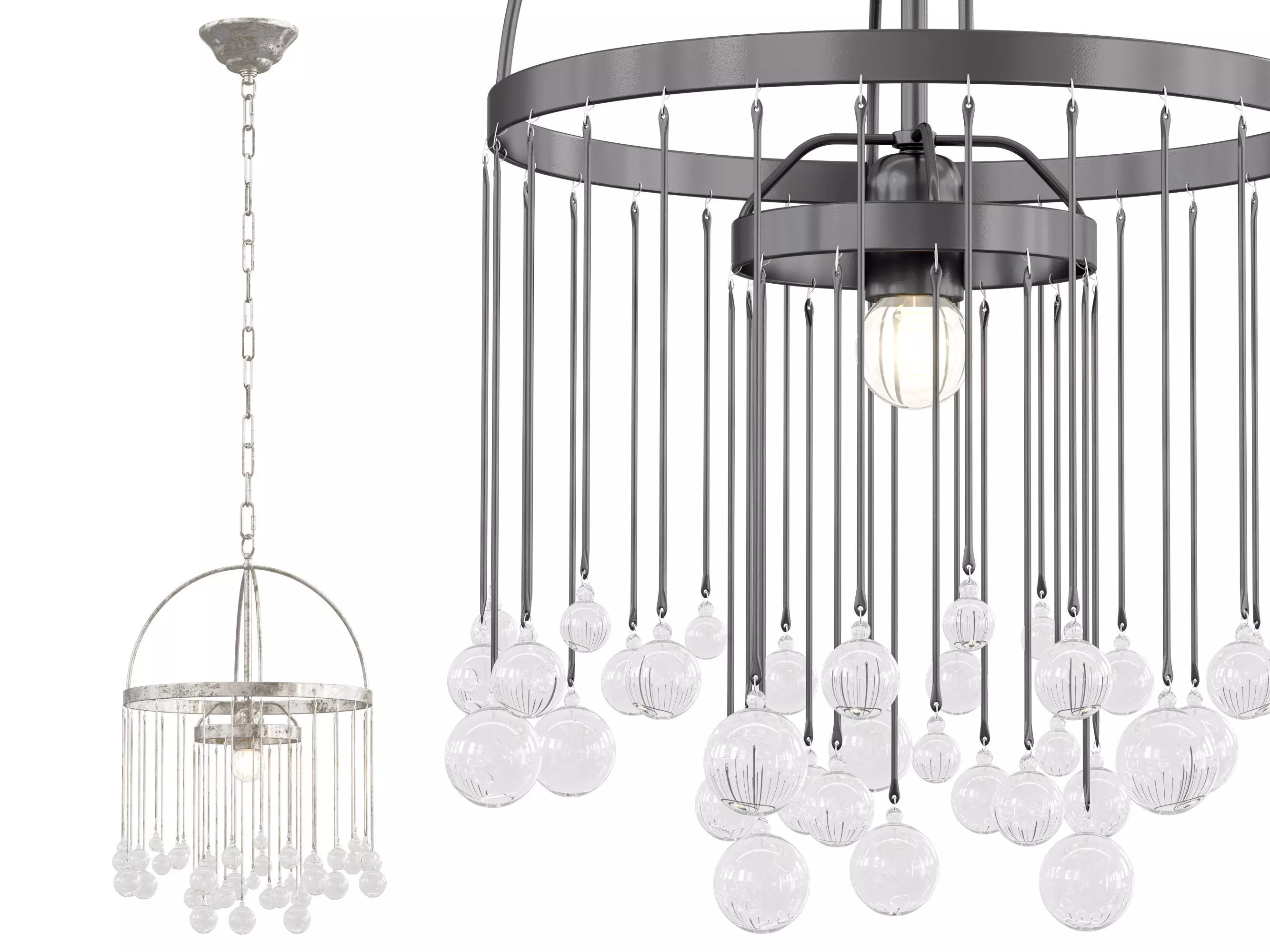 Aubrey Pendant 3D model_0