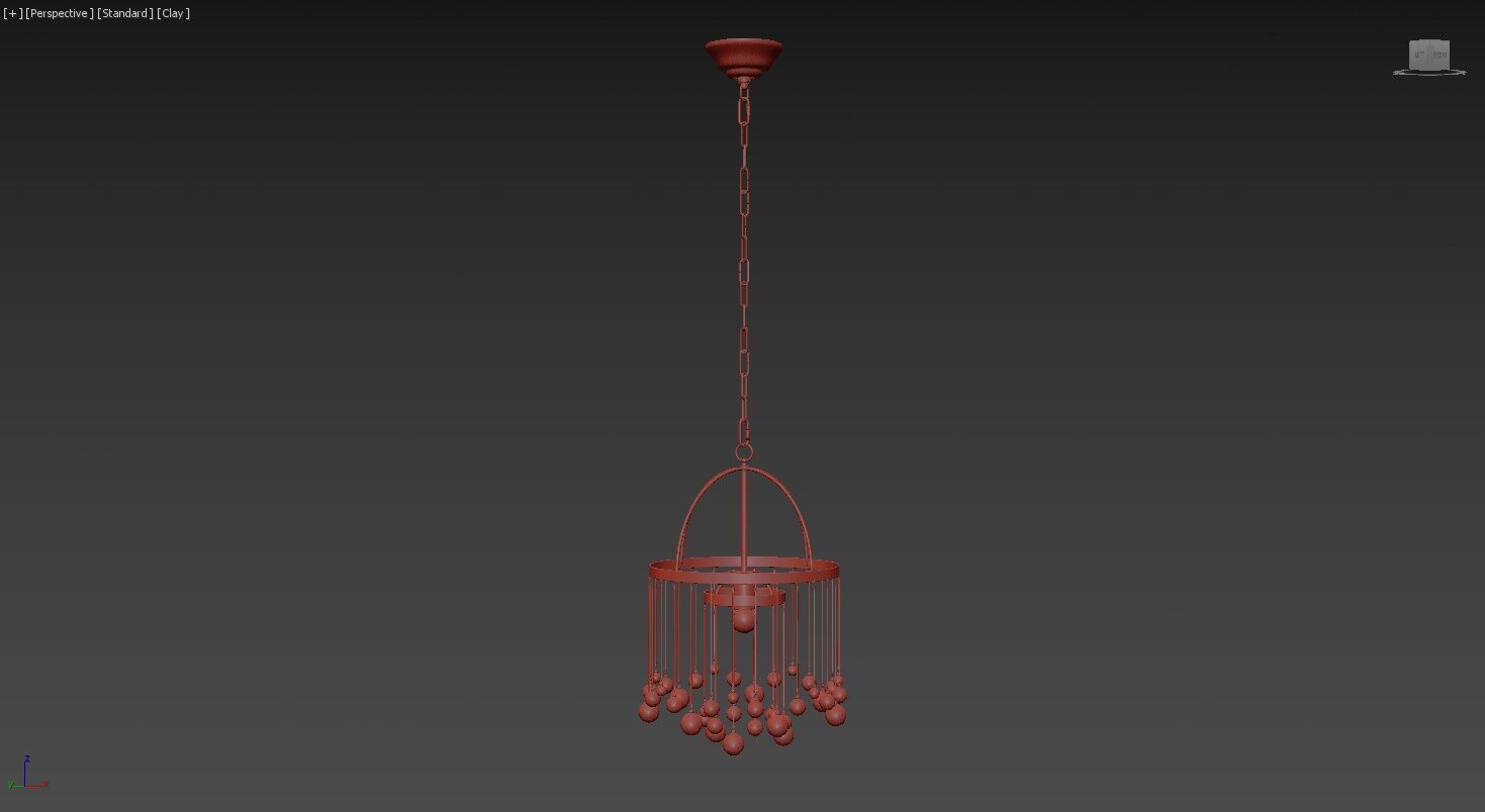Aubrey Pendant 3D model_16