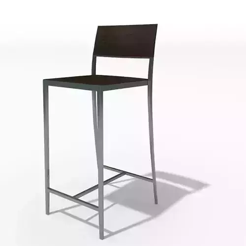 Modern Bar Chair 3D model Modern Bar Chair 3D model