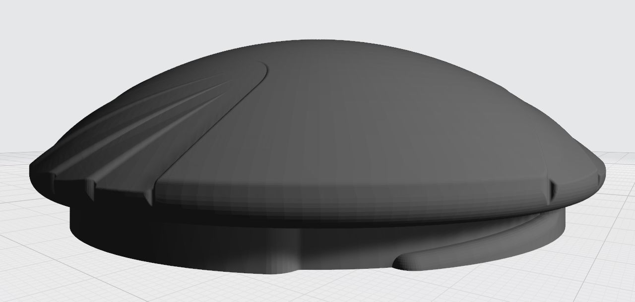 Glass suspended plafond for ceiling 3D model_3