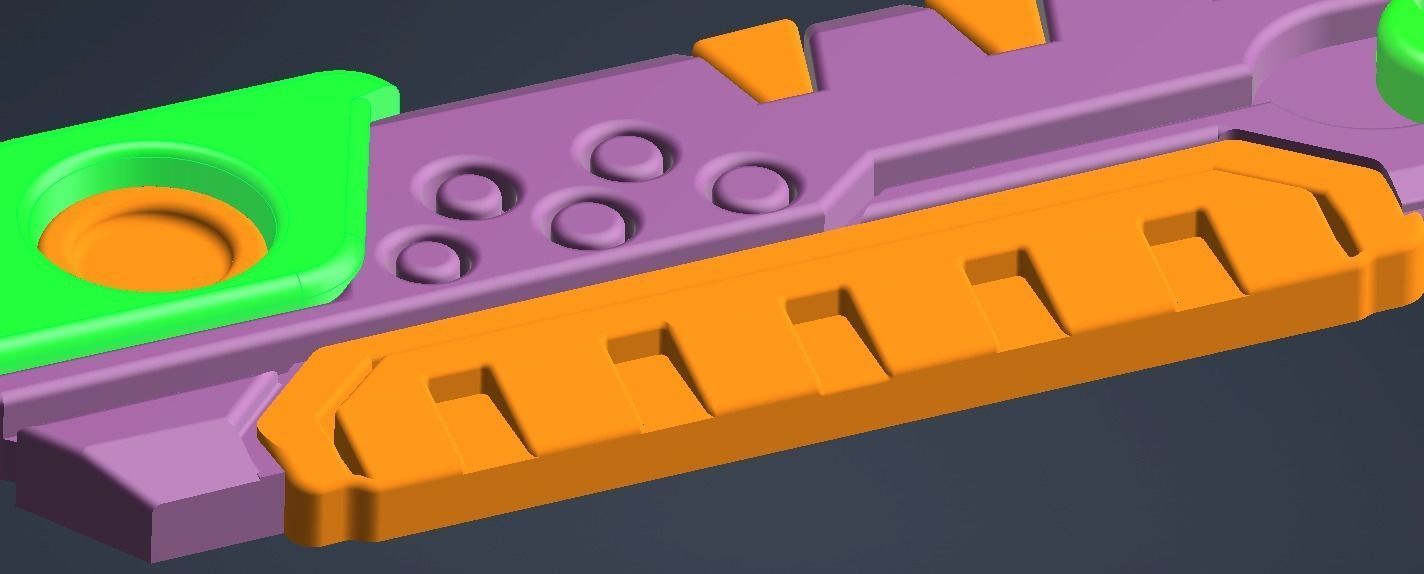 BLASTX VALORANT DAGGER 15 PARTS 3D print model_4