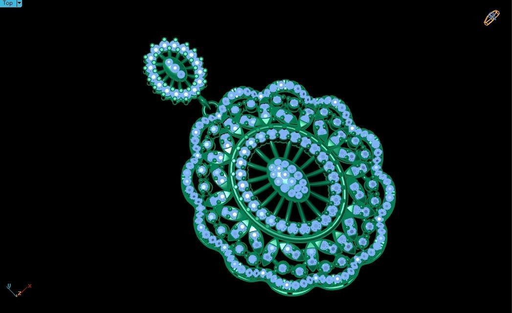 SS-PND-01 castle in sky 3D print model_2