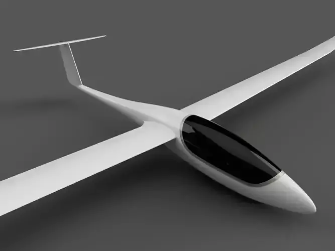 JS1 Revelation 4500mm span Scale Sailplane 3D print model