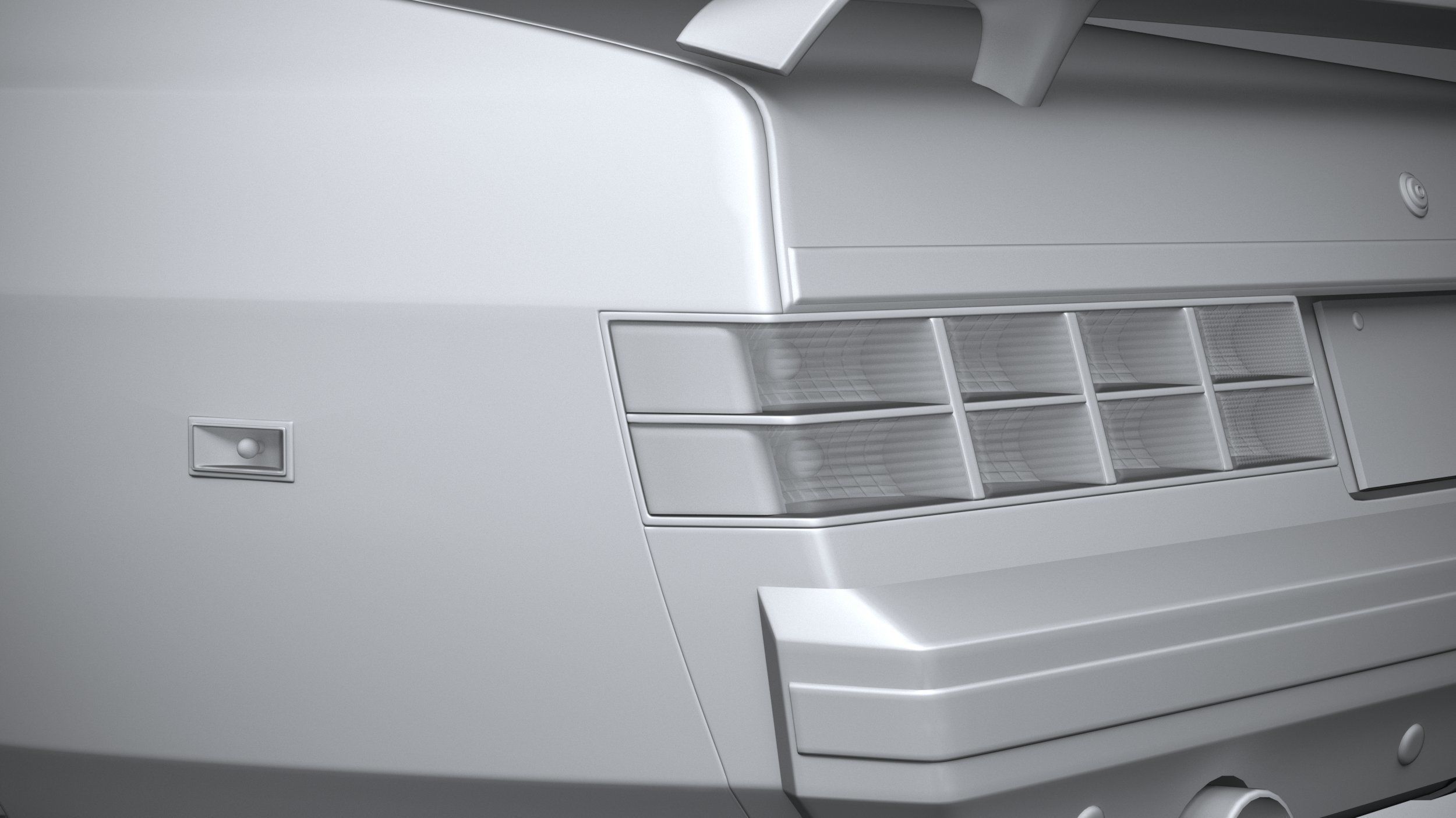 Generic Coupe 1978 with interior 3D model_28