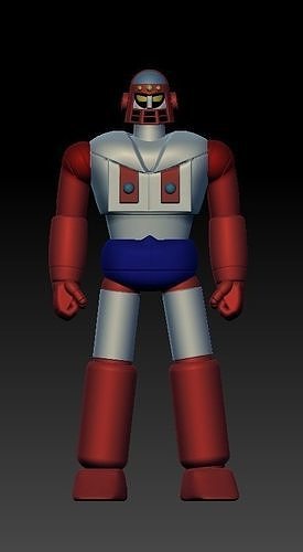 Gattaiger Robot and Ship 3D print model