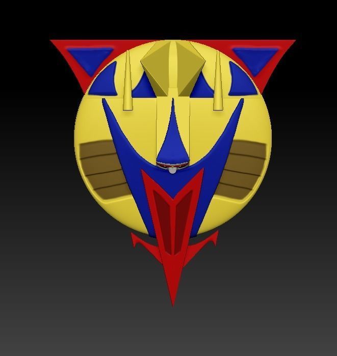 Gattaiger Robot and Ship 3D print model_9