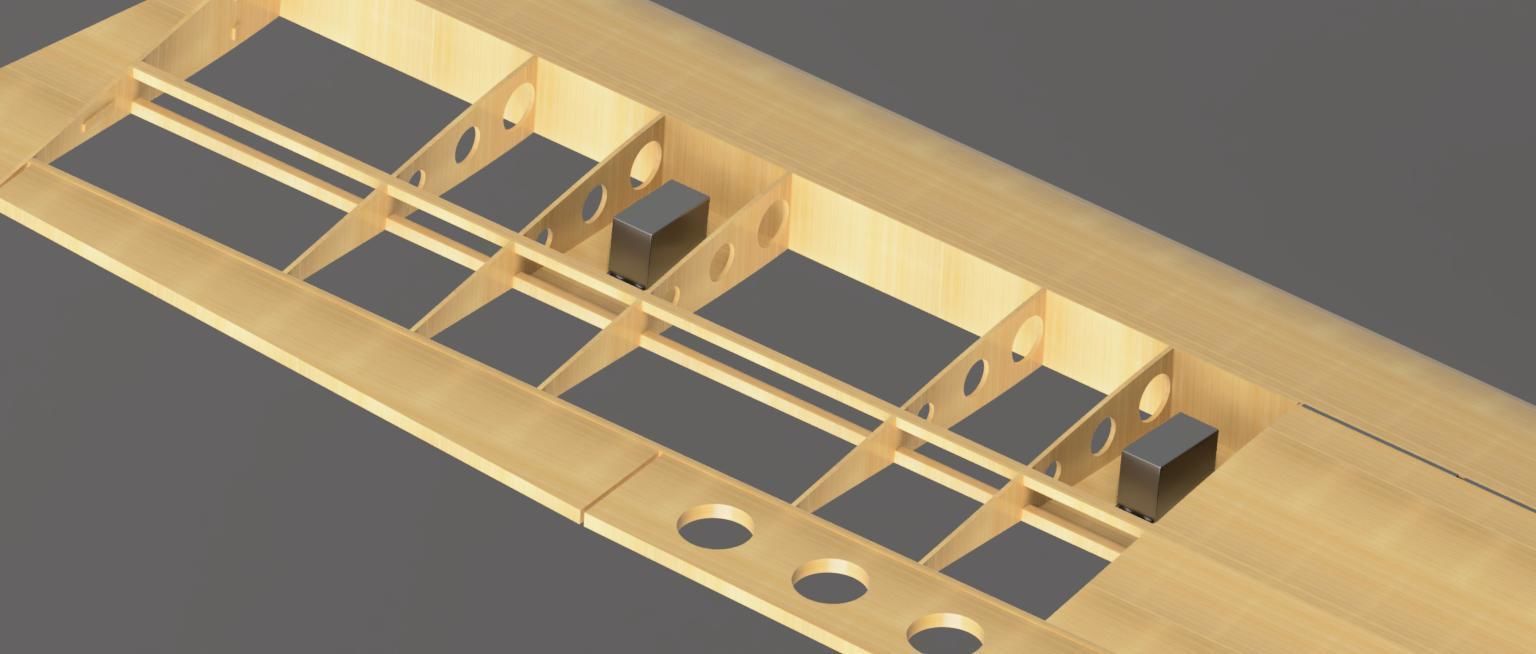 Stick 40 RC Airplane Laser Cut Parts Assembly 3D print model_9